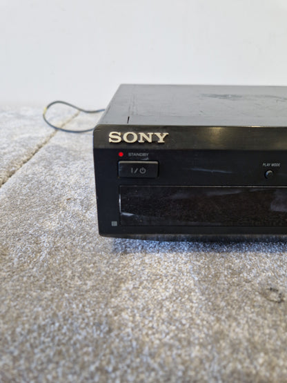 Sony MDS-JE330 MiniDisc Player – Portable Digital Audio Recorder w/ Remote Control - Spares or Repair