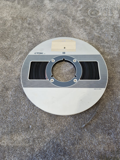 TDK LX 35-90B Reel-to-Reel Tape – ¼" Audio Tape on 7" Reel, 1800ft - Good