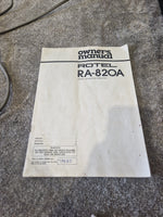 Rotel RA-820A Stereo Integrated Amplifier – Vintage Hi-Fi, 2x30W Output - Good w/ Box - Image 2