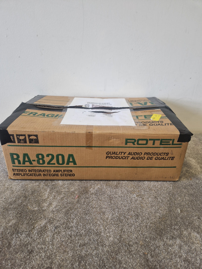 Rotel RA-820A Stereo Integrated Amplifier – Vintage Hi-Fi, 2x30W Output - Good w/ Box - Image 7