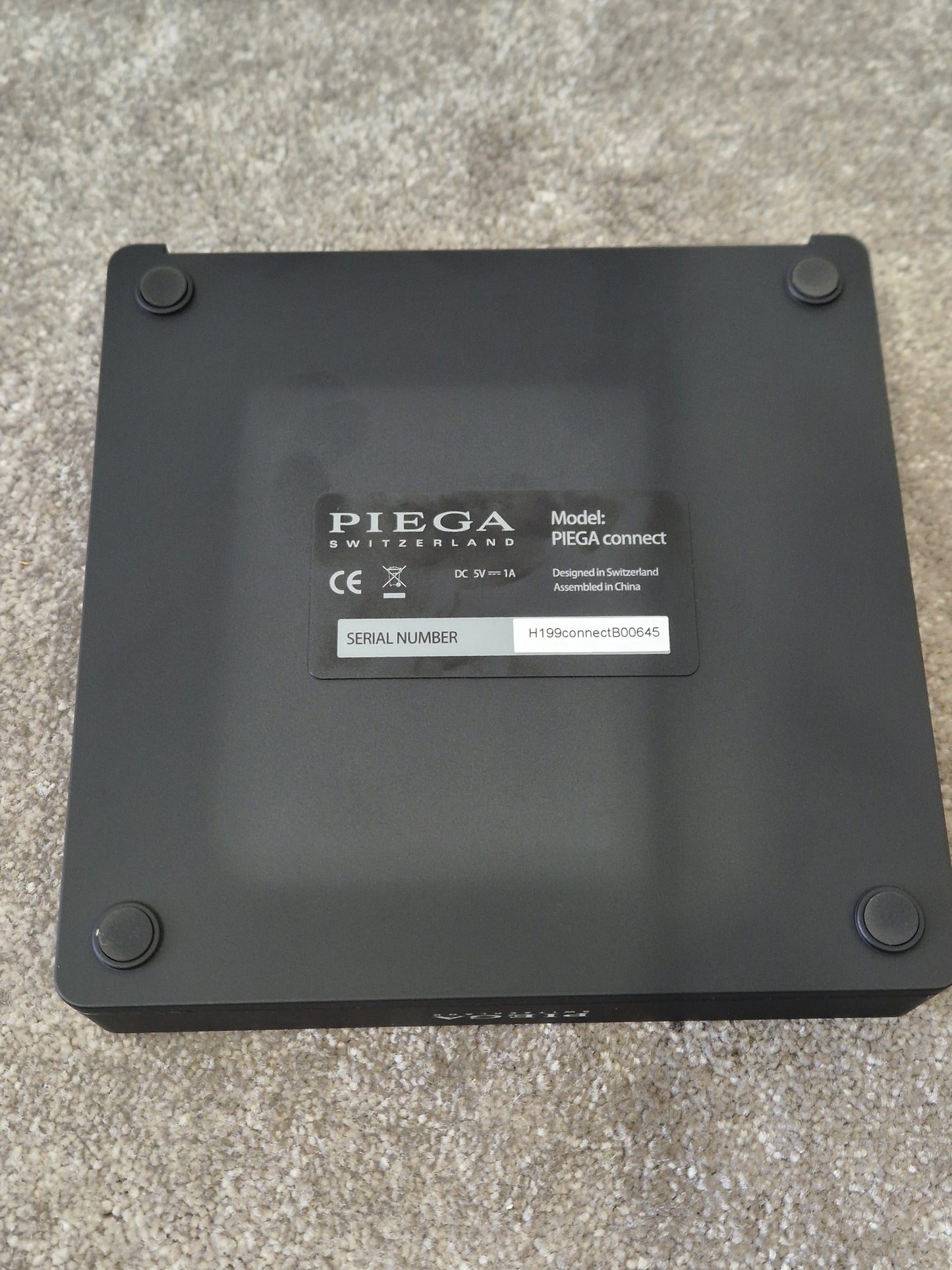 Piega Connect Wireless Audio Hub – Multi-Input Streaming Interface - New Open Box