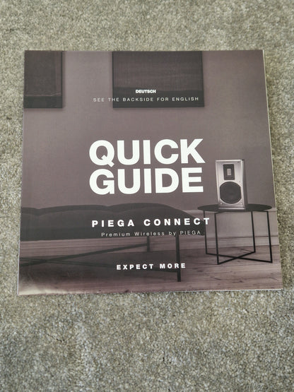 Piega Connect Wireless Audio Hub – Multi-Input Streaming Interface - New Open Box