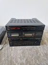 JVC Hi-Fi Amplifier, Double Cassette Deck, Turntable & SP-E1 Stereo Speakers – Vintage - Very Good - Photo 7