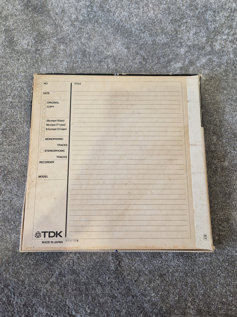 TDK LX 35/180BM Reel-to-Reel Tape – ¼″ x 3600ft, Back-Coated High Output - Good - Image 7