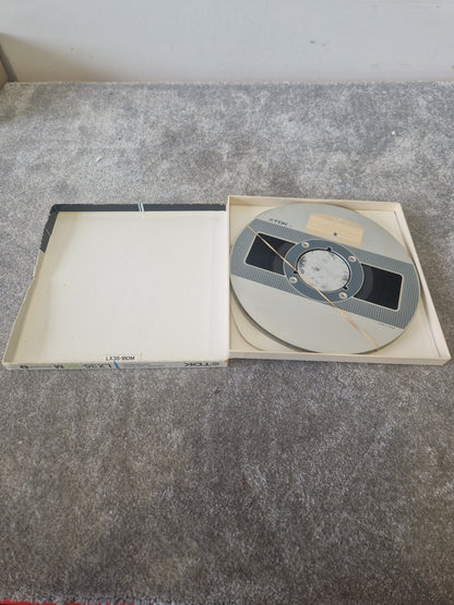 TDK LX 35/180M Reel-to-Reel Tape – ¼″ x 3600ft, Low Noise/High Output - Good