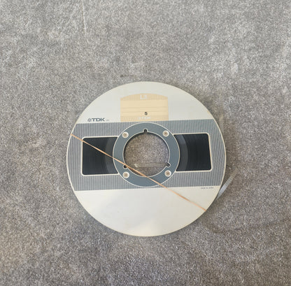 TDK LX 35/180M Reel-to-Reel Tape – ¼″ x 3600ft, Low Noise/High Output - Good