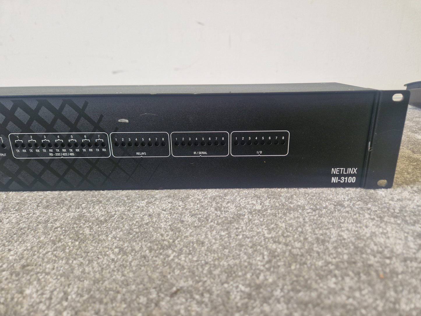AMX NI-3100 NetLinx Integrated Controller – RS-232/IR/Relay I/O, Ethernet, Rackmount - Good