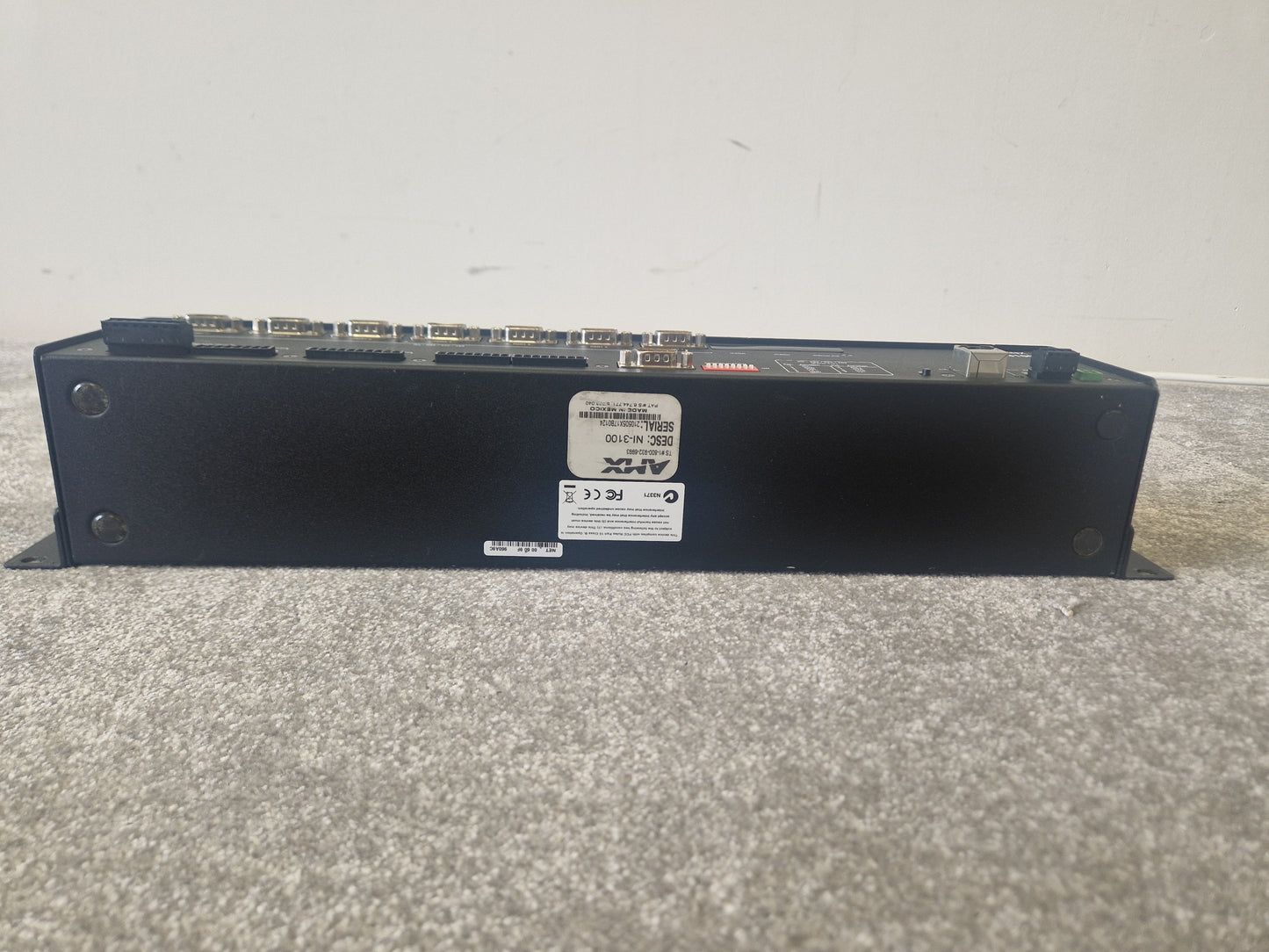 AMX NI-3100 NetLinx Integrated Controller – RS-232/IR/Relay I/O, Ethernet, Rackmount - Good