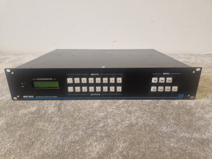 SY MM-88A Modular Matrix Switcher – 8x8 Multi-Format AV Routing - Good