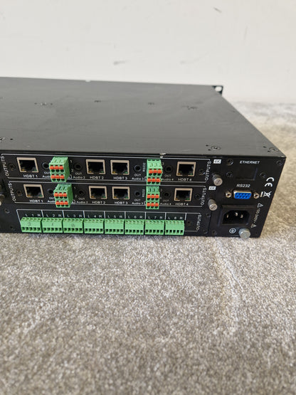 SY MM-88A Modular Matrix Switcher – 8x8 Multi-Format AV Routing - Good