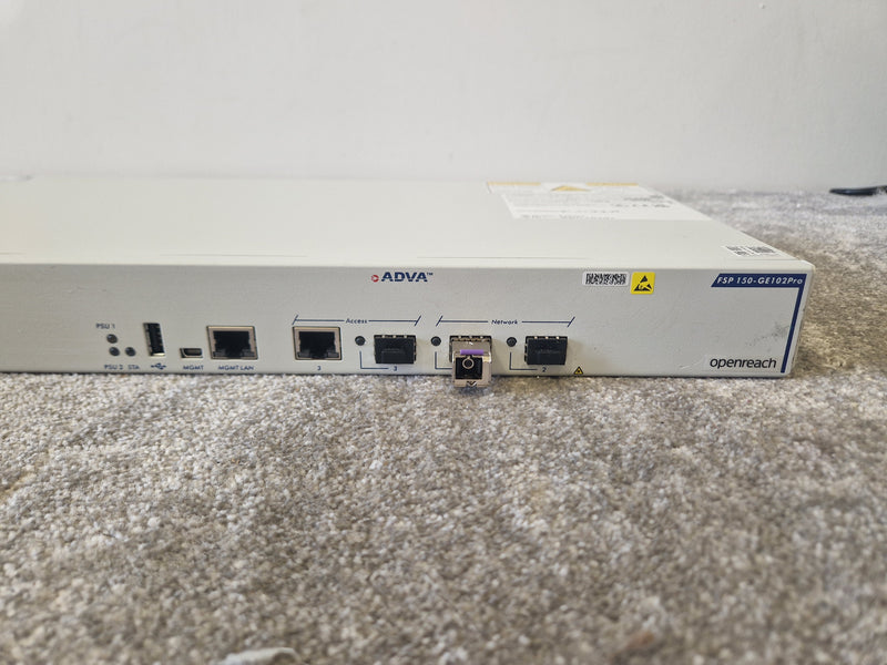 ADVA Openreach FSP 150-GE102Pro Network Demarcation Device – Carrier Ethernet - Good - Image 4