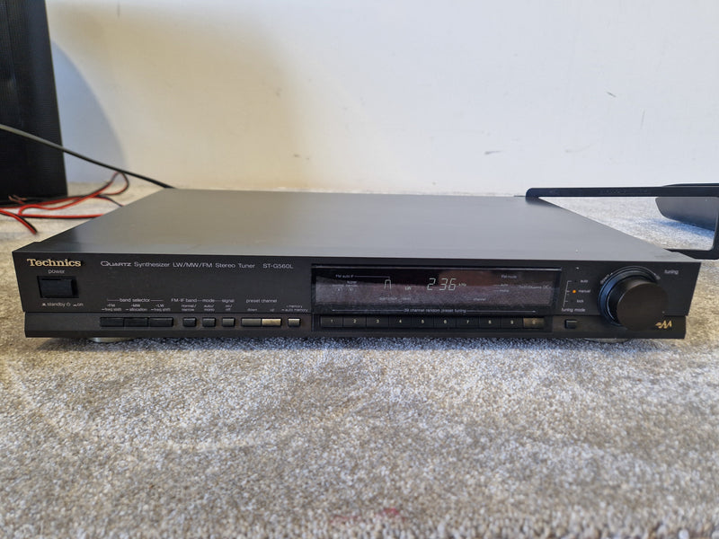 Technics ST-G560L Quartz Synthesizer LW/MW/FM Stereo Tuner – Digital Display - Excellent - Image 1