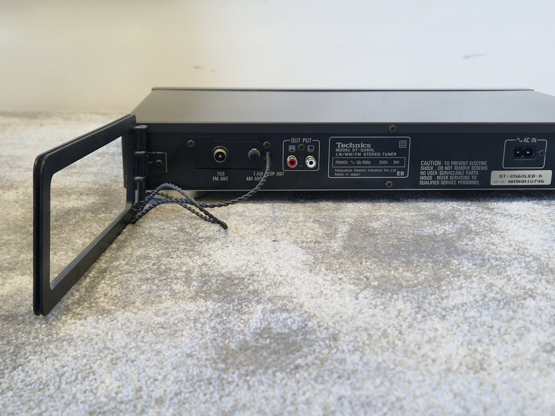 Technics ST-G560L Quartz Synthesizer LW/MW/FM Stereo Tuner – Digital Display - Excellent - Image 5