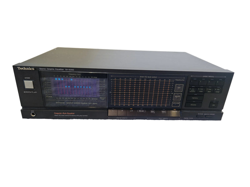 Technics SH-8066 Stereo Graphic Equalizer – 12-Band Analyzer - Very Good - Image 1