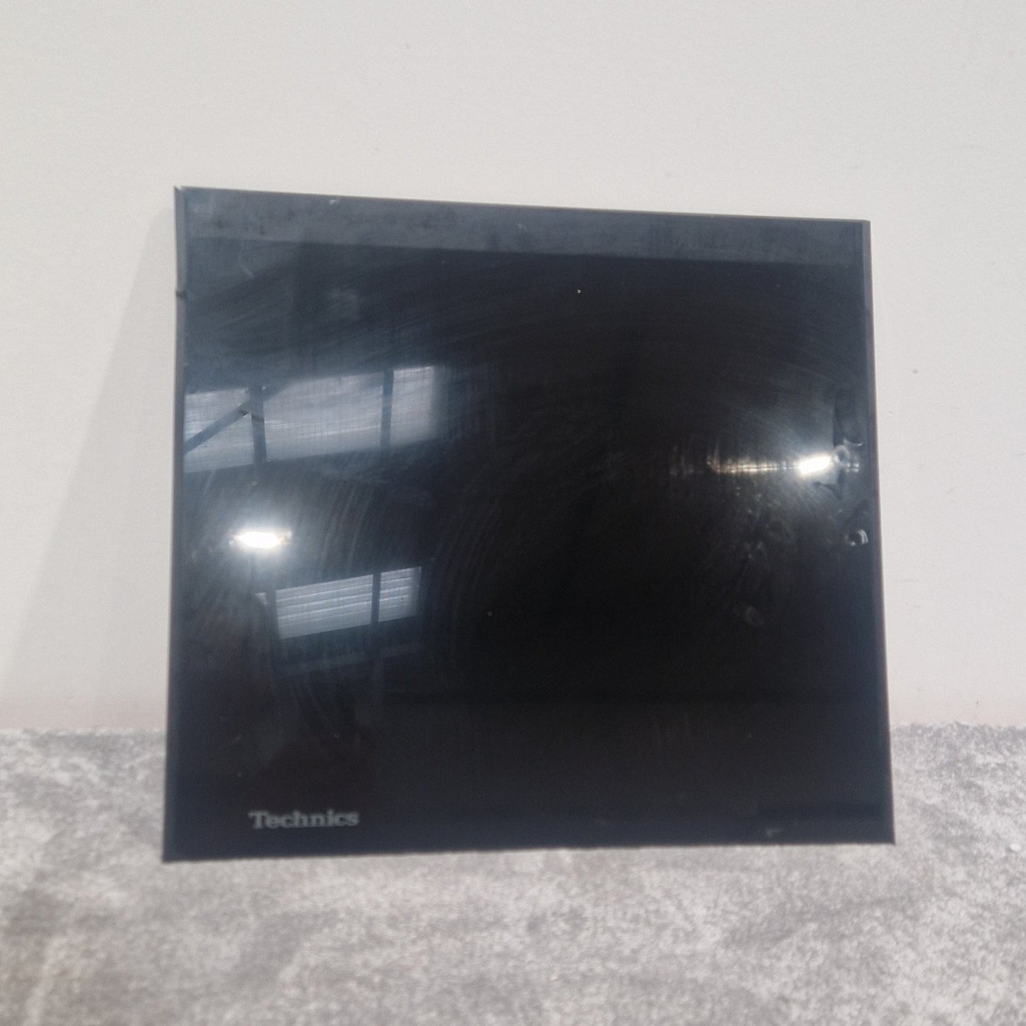 Technics Glass Cover For Technics Cabinet-OEM Fit & Tinted Finish - Good