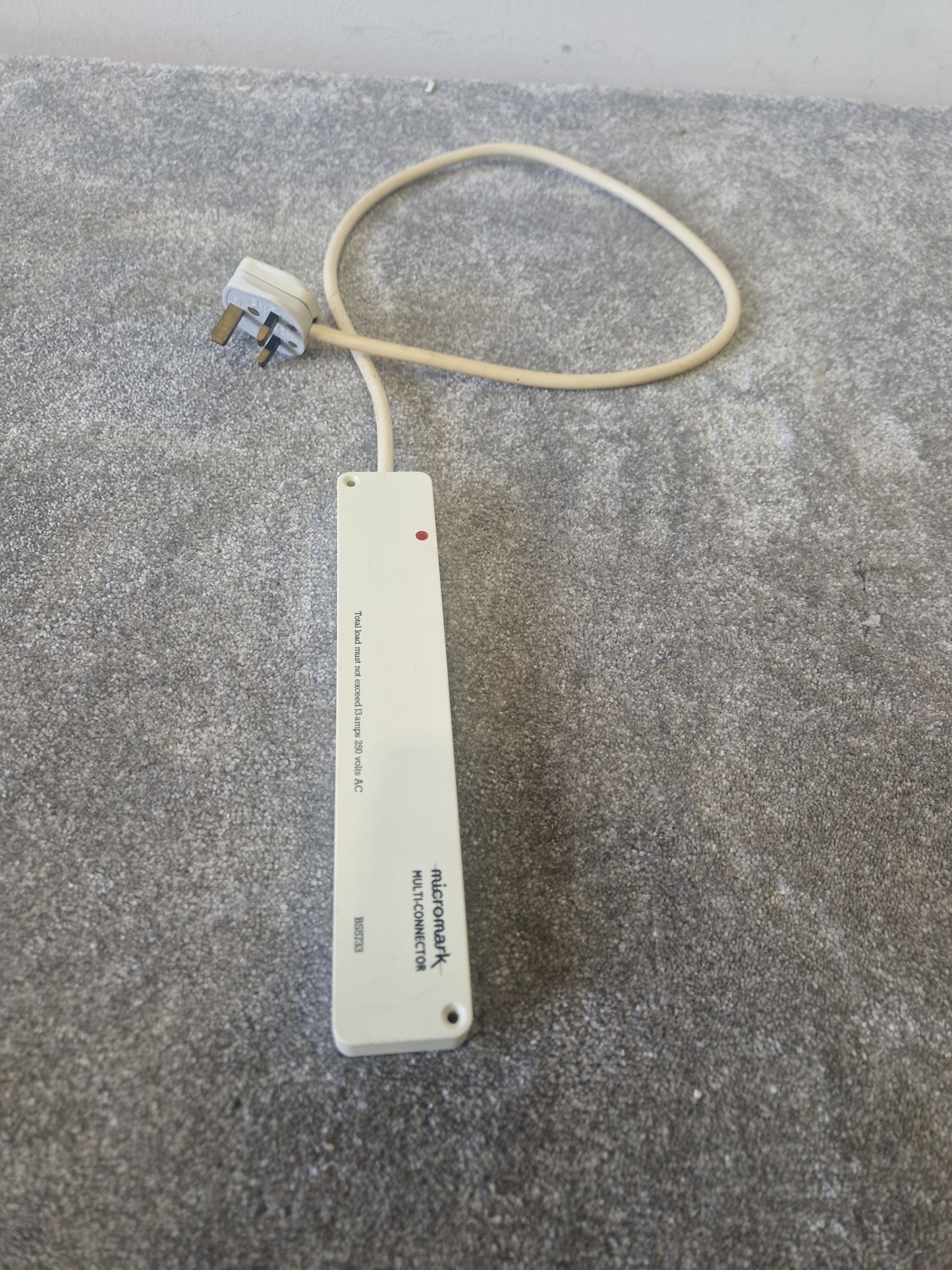 Micromark Multi Connector with 5 Plugs for Vintage HiFi use etc - Good