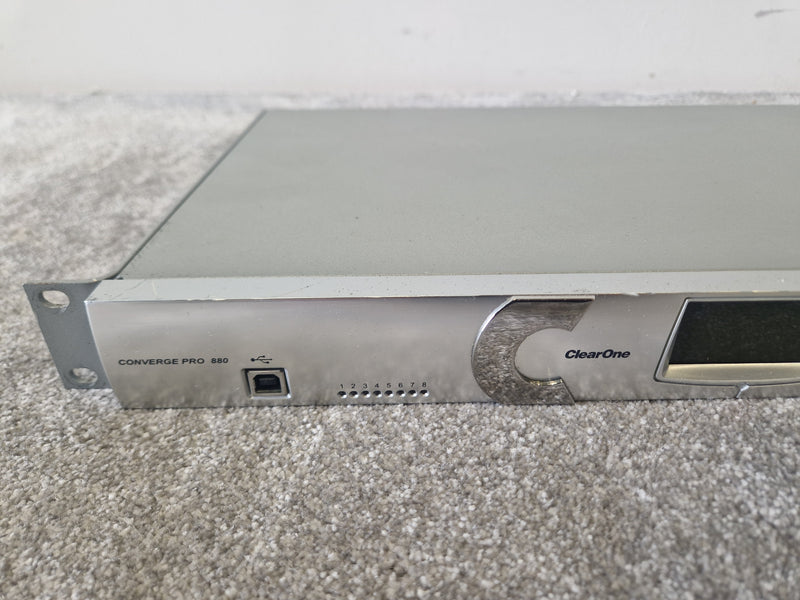 ClearOne 880 – 8-Channel DSP & Network Control – Good - Image 4