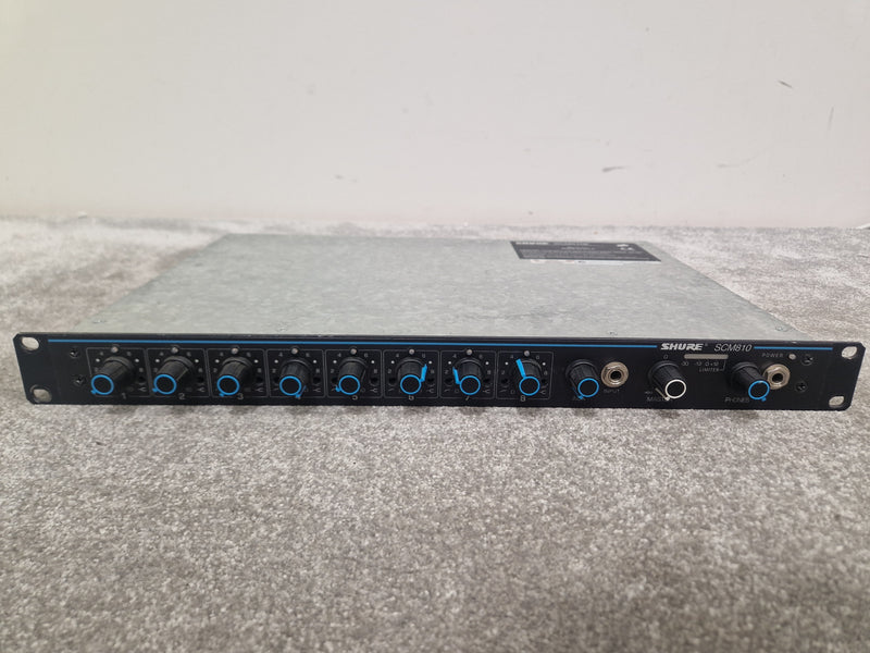 Shure SCM810E - Audio Mixer - Black - Good - image 2