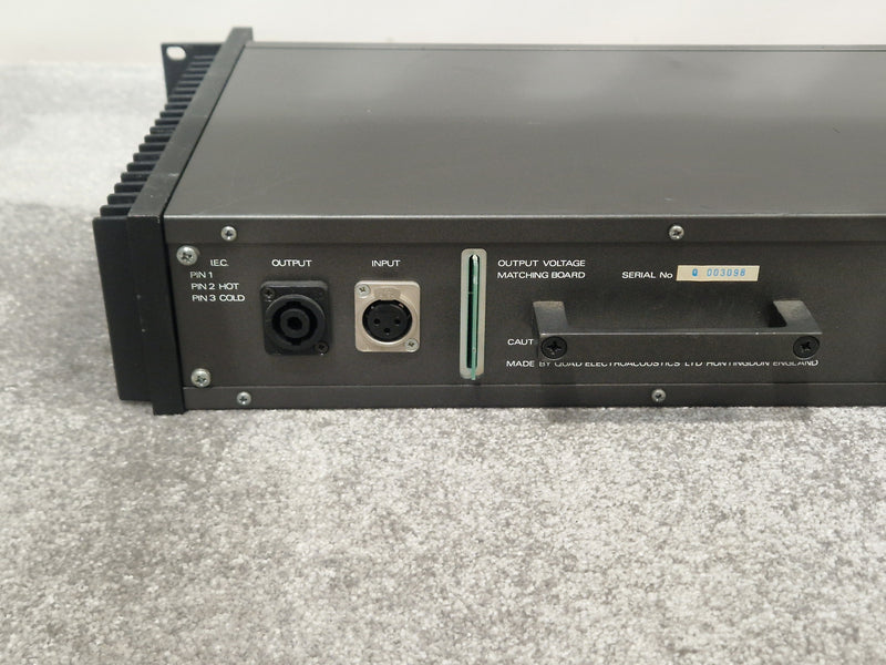 Quad 510 Power Amplifier – 100W RMS Output & Rack-Mount Design – Good - Image 5