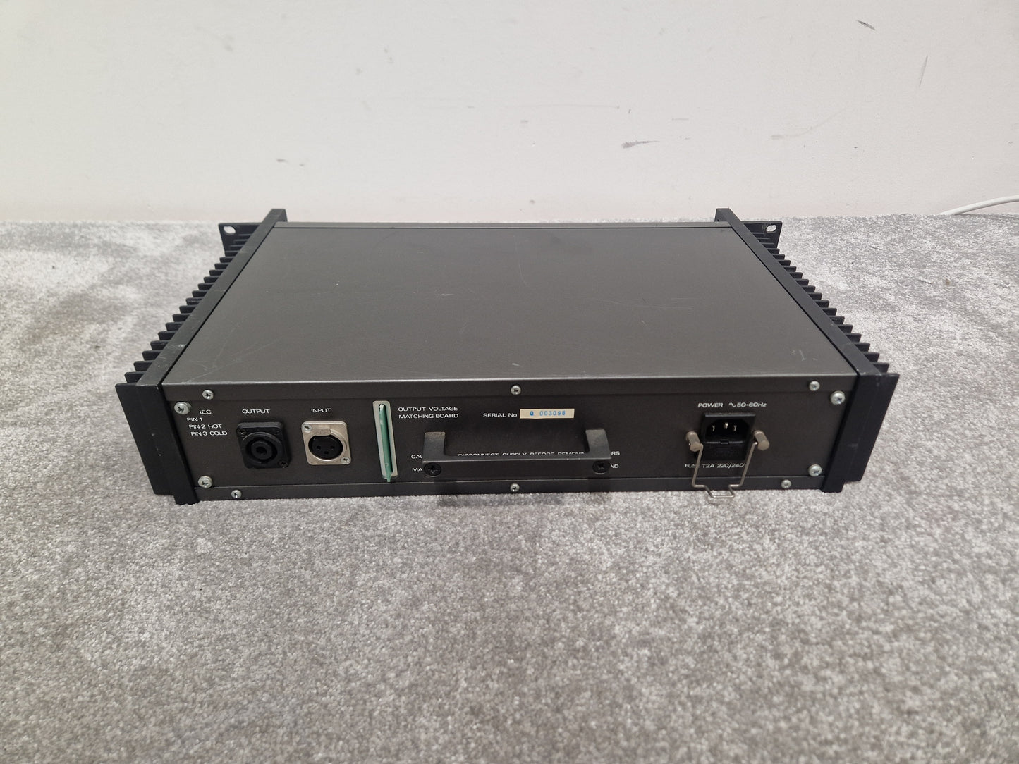 Quad 510 Power Amplifier – 100W RMS Output & Rack-Mount Design – Good
