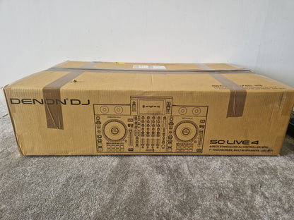 Denon DJ SC Live 4 – 4-Deck Standalone DJ System & Touchscreen Display – Excellent w/ Original Box