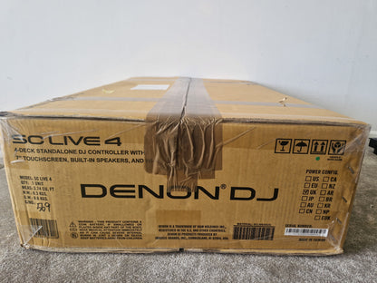 Denon DJ SC Live 4 – 4-Deck Standalone DJ System & Touchscreen Display – Excellent w/ Original Box