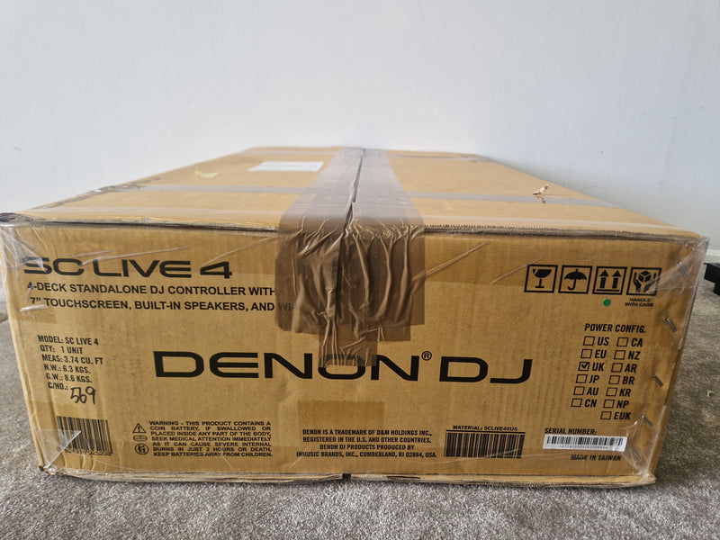 Denon DJ SC Live 4 – 4-Deck Standalone DJ System & Touchscreen Display – Excellent w/ Original Box - Image 13