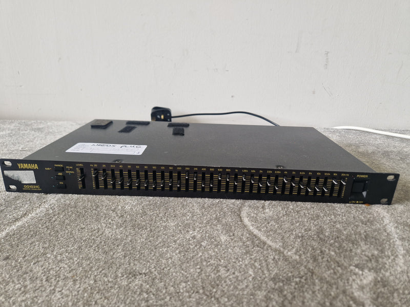 Yamaha GQ1031C Graphic Equaliser – 31-Band EQ & Rack-Mount Design – Good - Image 1
