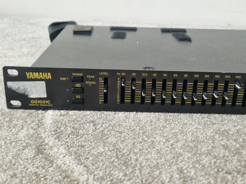 Yamaha GQ1031C Graphic Equaliser – 31-Band EQ & Rack-Mount Design – Good - Image 3
