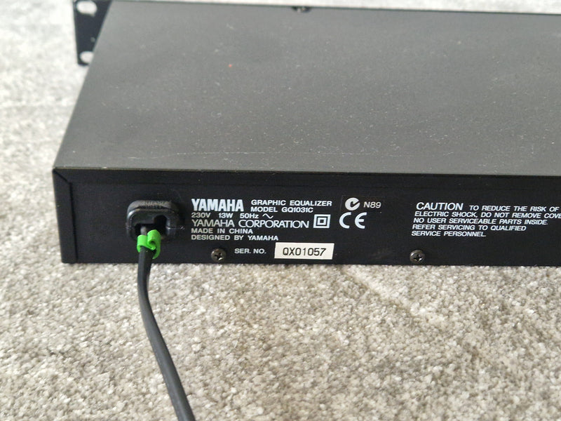 Yamaha GQ1031C Graphic Equaliser – 31-Band EQ & Rack-Mount Design – Good - Image 10