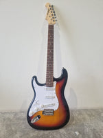 Aria Pro II STG-003LH (Left Handed)  – SSS Pickup Layout - Excellent - Image 3