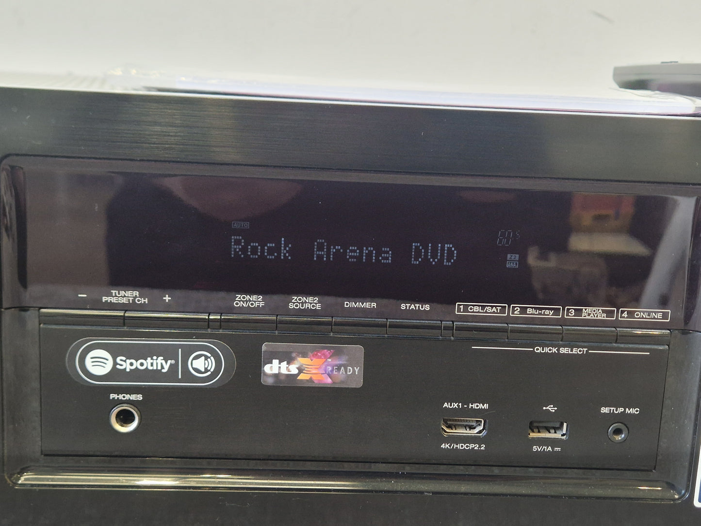 Denon AVR-X2300W AV Receiver – Dolby Atmos & 4K HDMI – Excellent