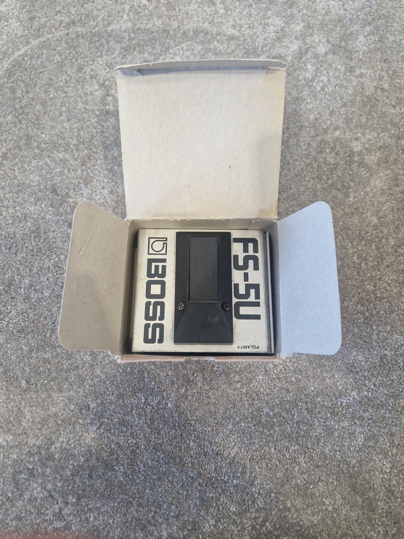 Boss FS-5U Footswitch – Momentary Switch for Tap Tempo & Control – Good - Image 1