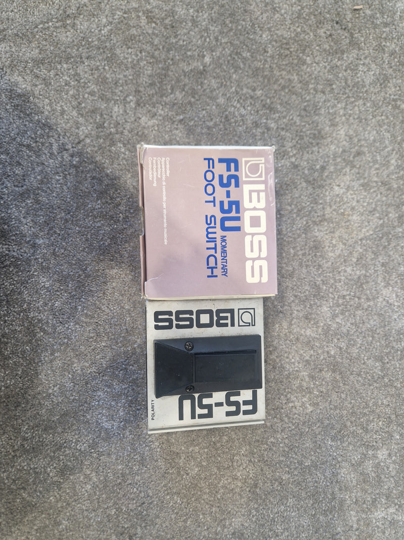 Boss FS-5U Footswitch – Momentary Switch for Tap Tempo & Control – Good - Image 5