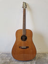 Ozark 3801 Dreadnought Acoustic Guitar – Solid Cedar Top & Koa Back – Very Good - Photo 2