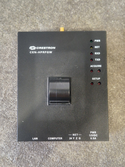 Crestron CEN-HPRFGW – RF Gateway, Ethernet Control – Good w/ No Antennae