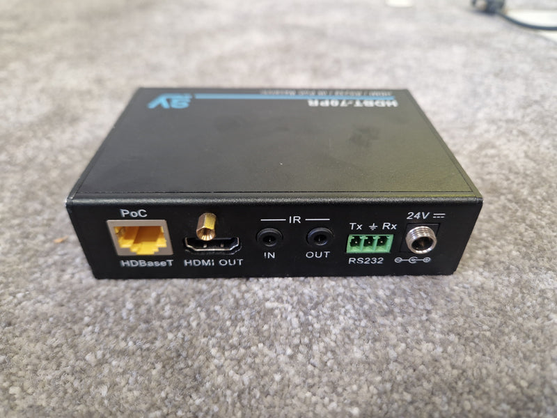 SY HDBT-70PR HDMI / RS232 / IR PoC Receiver – Very Good Condition - Image 3