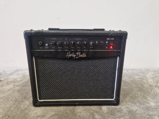 Harley Benton HB-20R Guitar Amp – Clean Tone, Built-in Reverb – Very Good