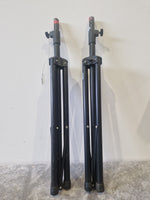 QTX Speaker Stand Tripod Pair – Adjustable Height – Good - Image 2