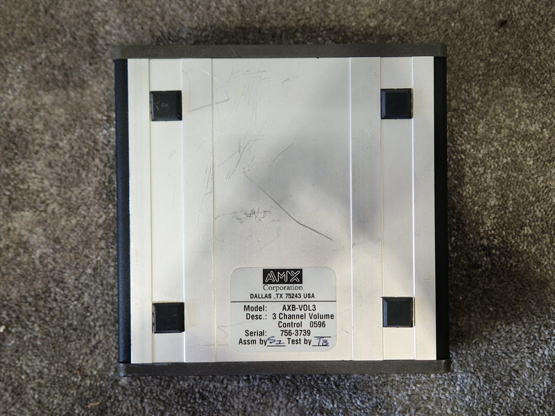 AMX AXB-VOL3 – 3 Channel Volume Control – Good Condition - Image 4