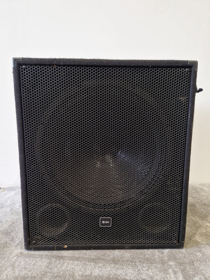 QTX Subwoofer 170.755UK 18" Subwoofer – Active PA w/ Metal Grille – Good