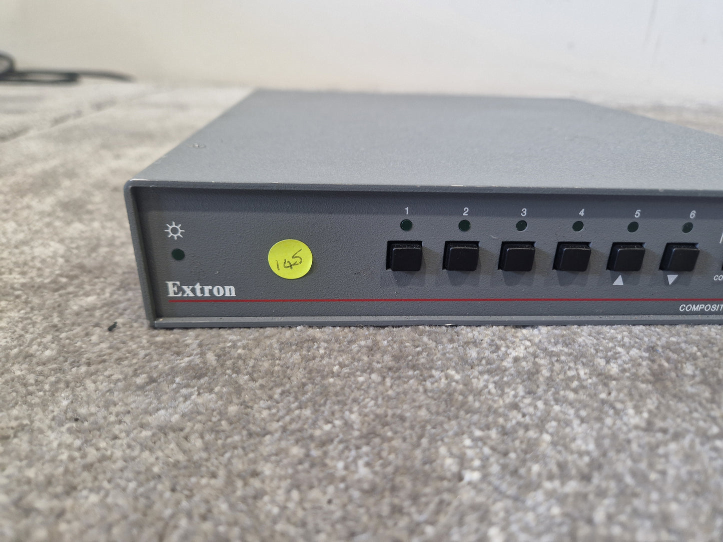 Extron SW6 AV MX Composite Switcher – 6x2 Video/Audio – Good