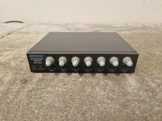 Ampetronic MP 522 Mic Preamp – Low-Noise Mono – Very Good