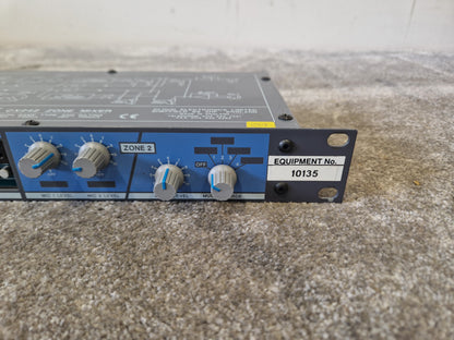 Cloud CX242 Zone Mixer – 4-Zone Audio Control – Missing Front Panel – Very Good