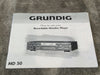 Grundig MD 50 MiniDisc Player/Recorder – Built-In Power Cable – Good w/ Manual - Photo 12