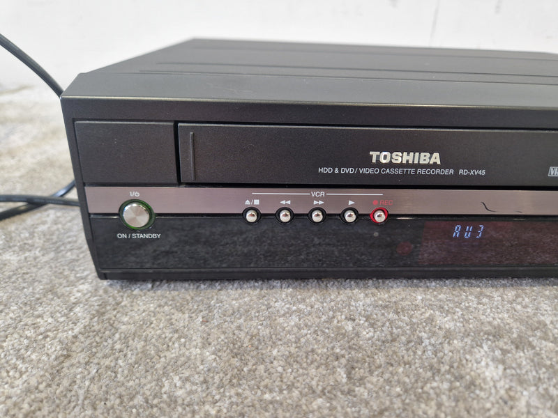Toshiba RD-XV45 DVD/VHS/HDD Recorder – Remote & Manual – Very Good - Image 4