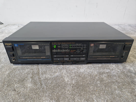 TEAC W-460C Double Cassette Deck – Auto Reverse – Very Good