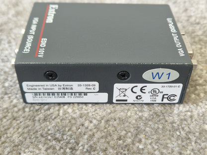 Extron EDID 101 VGA EDID Emulator – Excellent