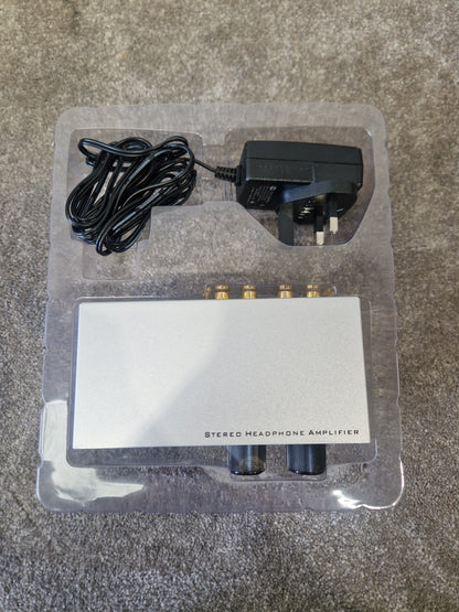B-Tech Stereo Headphone Amplifier – Excellent w/ Original Boxing