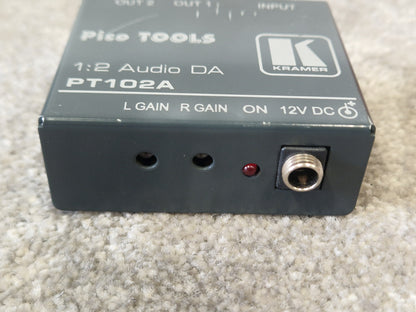 Kramer PT-102A Video Distribution Amplifier – Scratched Front – Good